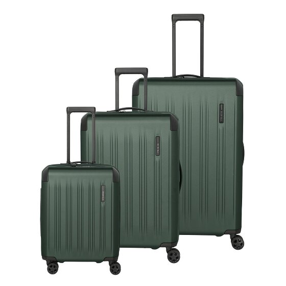 Travelite Dynamiic 4 roulettes Set de valises 3 pièces avec soufflet d'extension