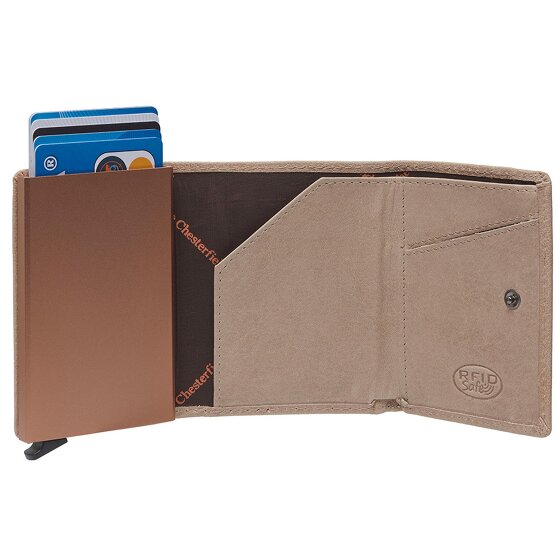 The Chesterfield Brand Paris Étui pour cartes de crédit Protection RFID Cuir 7 cm