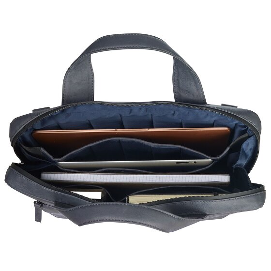 Leonhard Heyden Porte-documents Den Haag en cuir 38 cm pour ordinateur portable