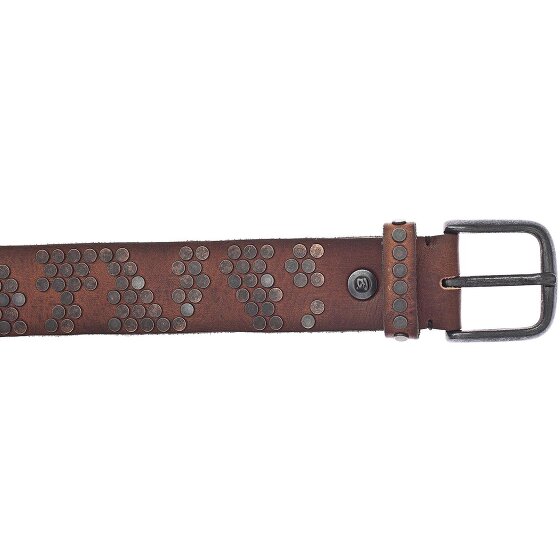 b.belt Ceinture à rivets en cuir