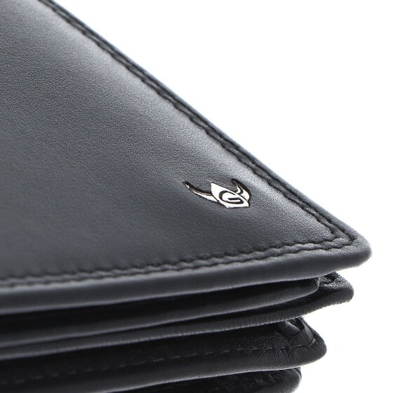 Golden Head Polo Porte-monnaie Protection RFID Cuir véritable 13 cm