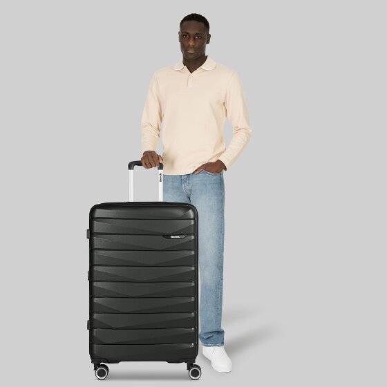 Bench Paris 4 roulettes Trolley L 76 cm avec soufflet d'extension