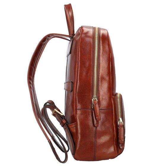 The Bridge Vespucci Sac à dos professionnel Cuir véritable 41 cm Compartiment ordinateur