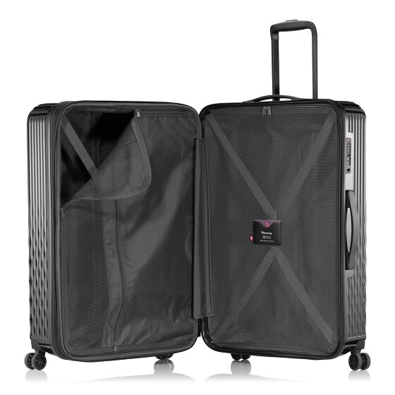 Pack Easy Flow 4 roues Valise cabine L 75 cm avec soufflet d'extension