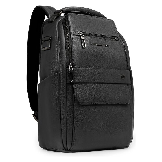 Piquadro Solm Daypack Cuir 39 cm Compartiment pour ordinateur portable