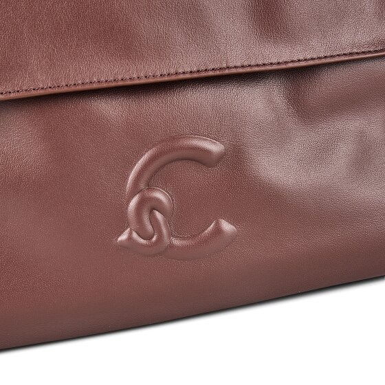 Coccinelle Lidia Sac à bandoulière Cuir véritable 31 cm