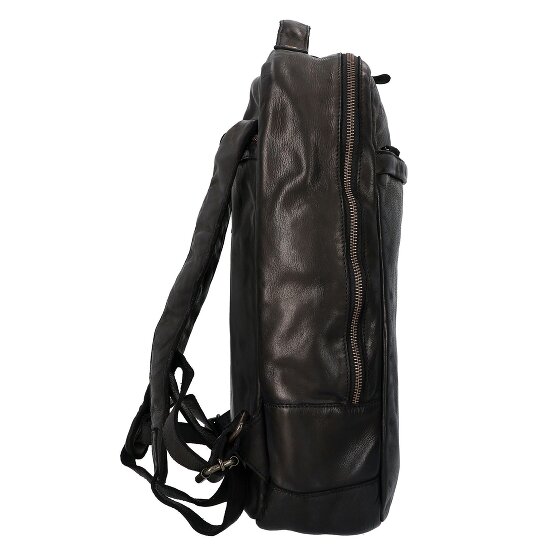 Harbour 2nd Blake Daypack Cuir véritable 38 cm Compartiment ordinateur