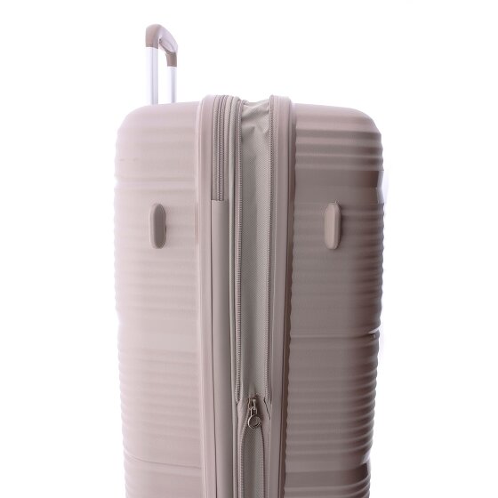 Gladiator 0800 4 roulettes Trolley 76 cm avec soufflet d'extension
