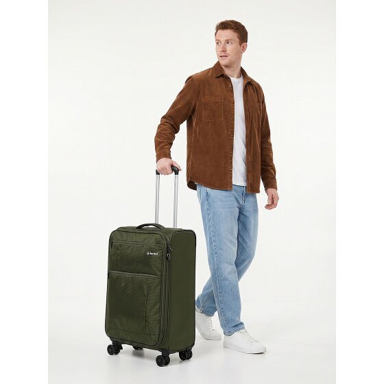 Benzi 5825 4 roues Valise cabine M 67 cm avec soufflet d'extension