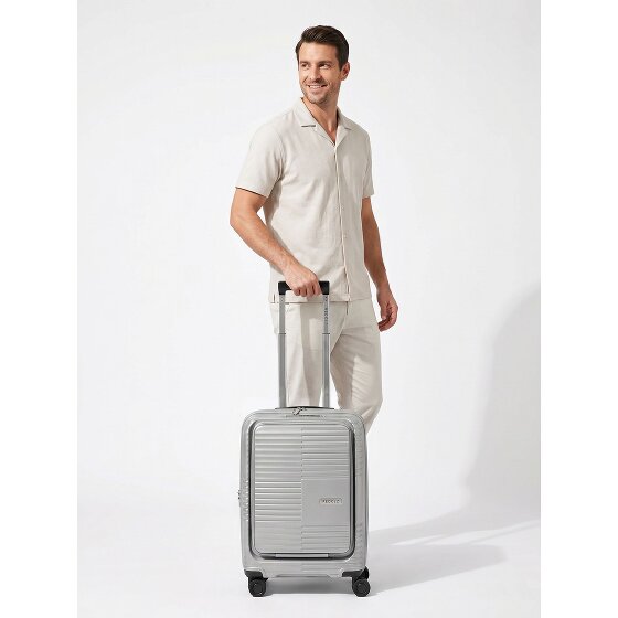 Redolz Essentials 17 2.0 4 roues Valise cabine 55 cm Compartiment ordinateur avec soufflet d'extension