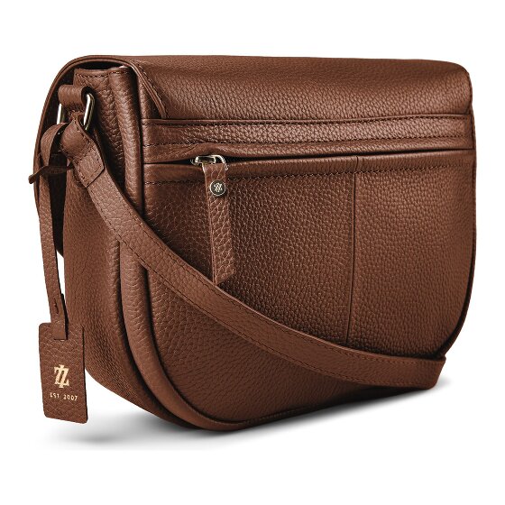 Lazarotti Sac à bandoulière « Bologna » en cuir XL, 27 cm
