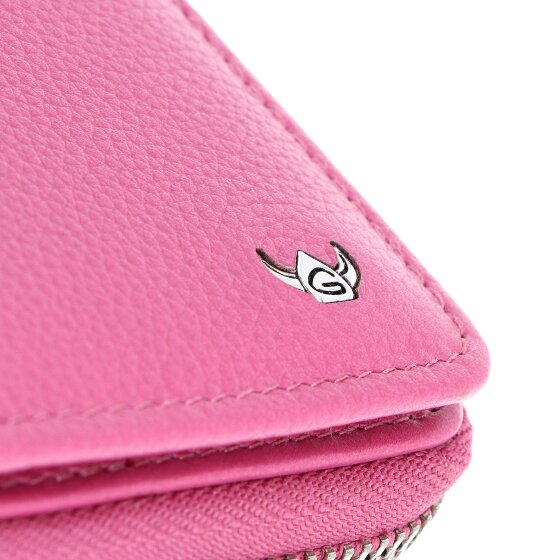 Golden Head Madrid Porte-monnaie Protection RFID Cuir véritable 11.5 cm