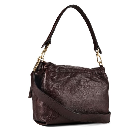 abro Temi Sac à bandoulière Cuir véritable 31 cm