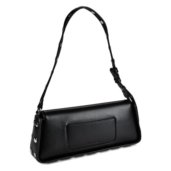 Karl Lagerfeld Signature Sac à bandoulière Cuir véritable 32 cm
