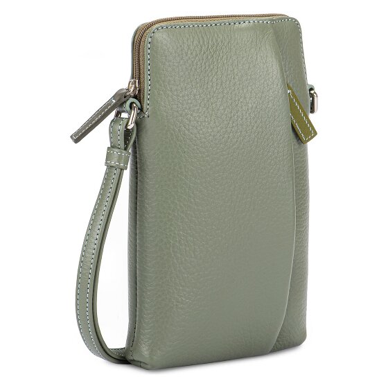 Mywalit Pochette pour téléphone portable Cuir véritable 12 cm