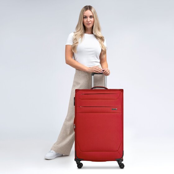 Worldpack Chicago 4 roulettes Trolley L 78 cm avec soufflet d'extension