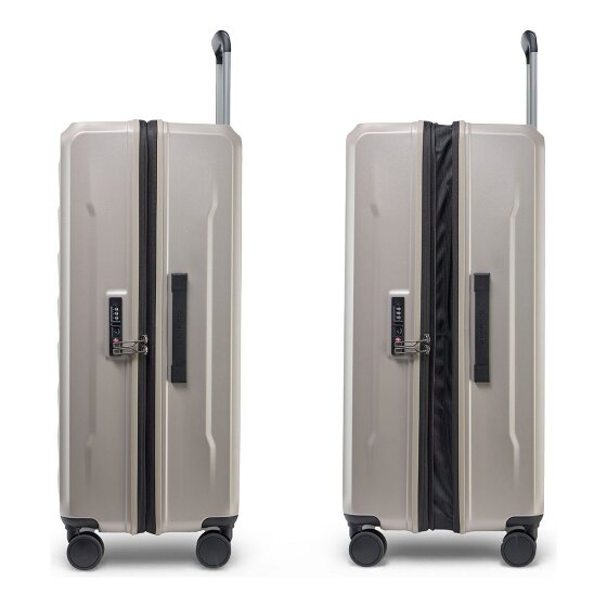 Stratic Phoenix 4 roulettes Trolley 76 cm avec soufflet d'extension