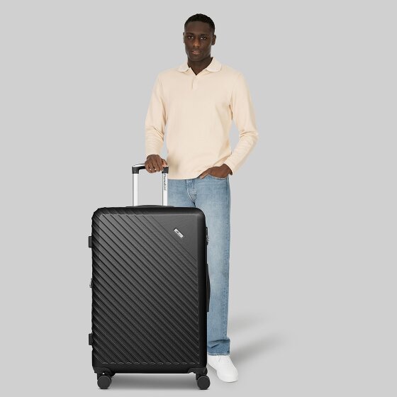 Check.In Paradise 2.0 4 roulettes Trolley L 78 cm avec soufflet d'extension