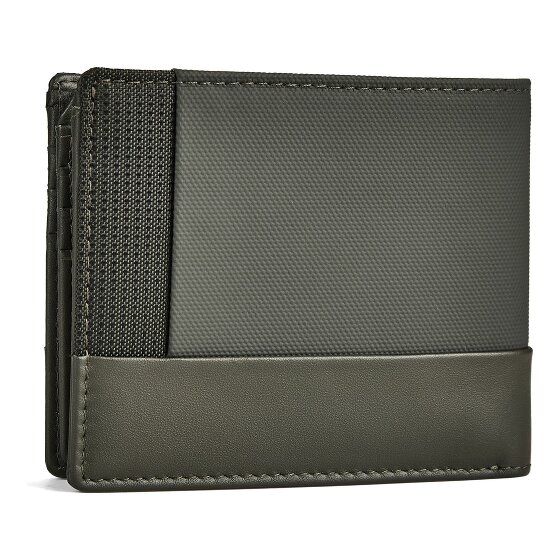 Piquadro Sync Porte-monnaie Protection RFID Cuir véritable 11 cm