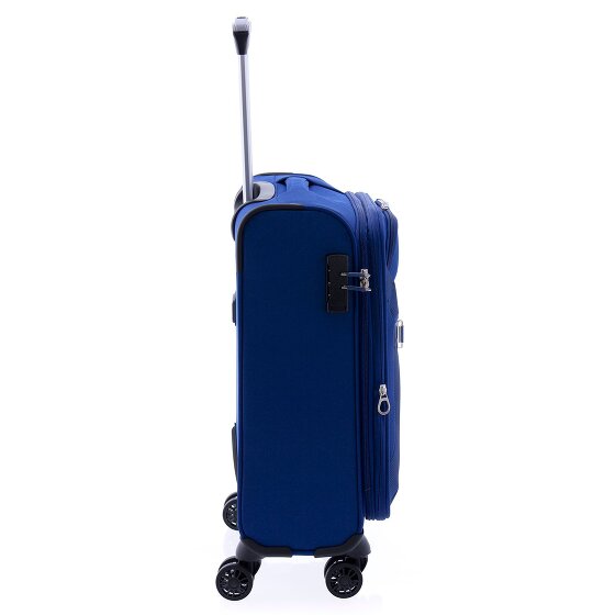 Gladiator 2000 4 roulettes Trolley de cabine 55 cm avec soufflet d'extension