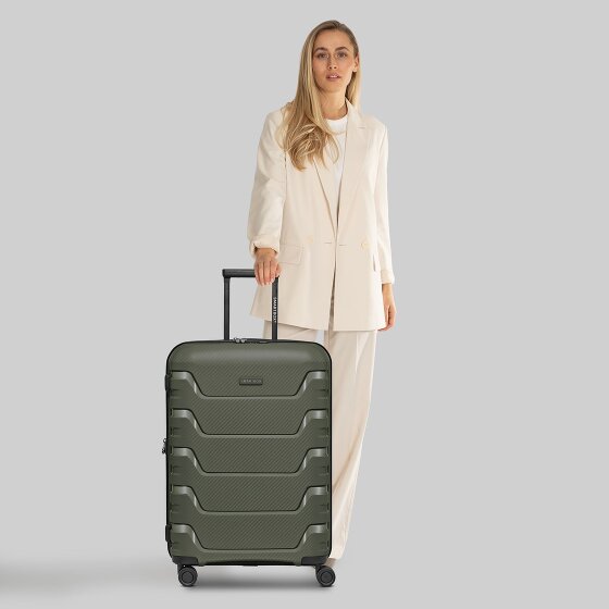 Smartbox Edition 01 4 roulettes Trolley 66 cm avec soufflet d'extension