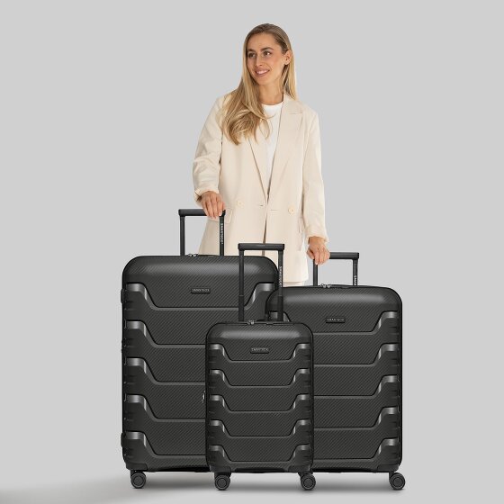 Smartbox Edition 01 4 roulettes Set de valises 3 pièces avec soufflet d'extension