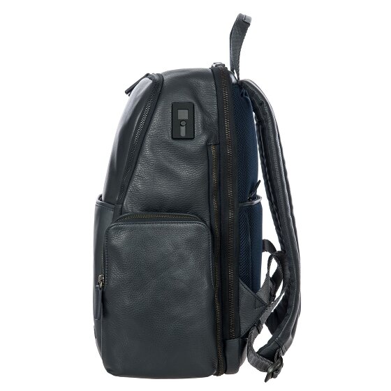 Bric's Torino Sac à dos en cuir 45 cm Compartiment pour ordinateur portable