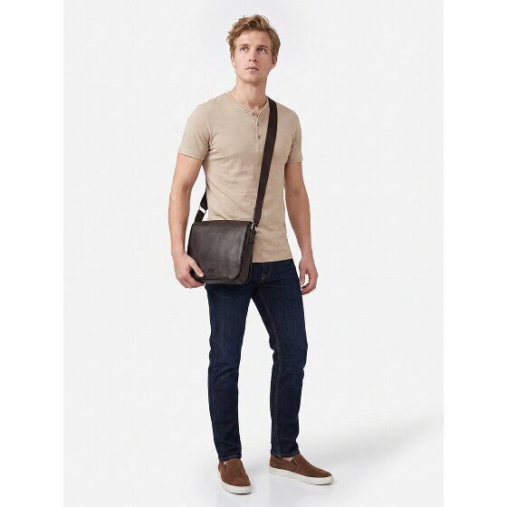 Jost Lysa Sac à bandoulière Cuir véritable 24 cm