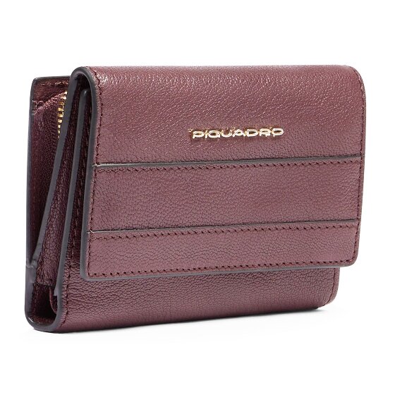 Piquadro Patricia Porte-monnaie Protection RFID Cuir 9 cm