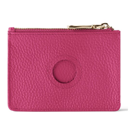 Lazarotti Bologna Leather Porte-clés en cuir 11,5 cm avec poche Air Tag
