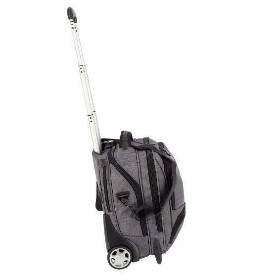 Dermata 2 roulettes Trolley d'affaires 44 cm Compartiment pour ordinateur portable