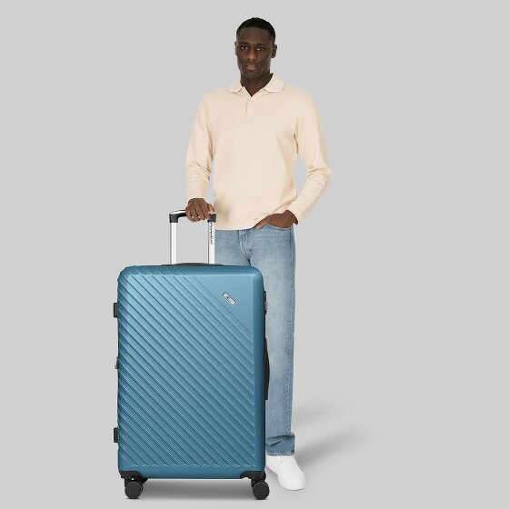 Check.In Paradise 2.0 4 roulettes Trolley L 78 cm avec soufflet d'extension