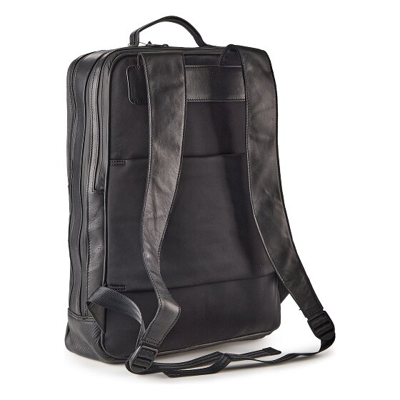 Harbour 2nd City Lights Daypack Cuir véritable 44 cm Compartiment ordinateur