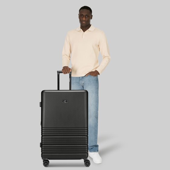 camel active Hanoi 4 roulettes Trolley L 78 cm avec soufflet d'extension