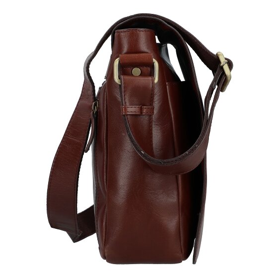 Leonhard Heyden Cambridge Messenger en cuir, 38 cm, compartiment pour ordinateur portable