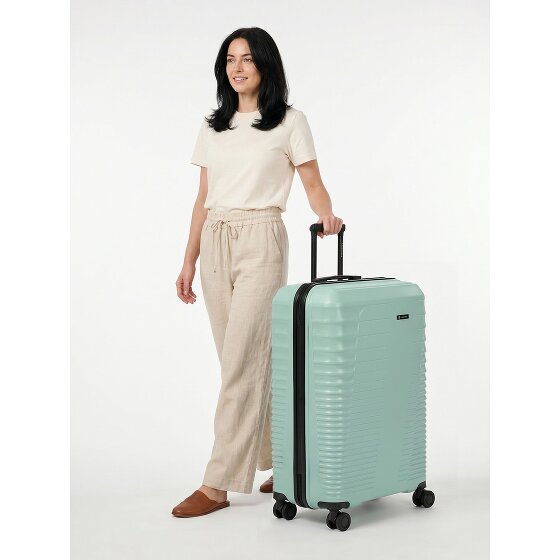 Farmhood Eco Edition 4 roues Valise cabine 77 cm avec soufflet d'extension