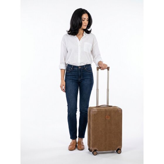 Bric's Life 4 roues Valise cabine S 55 cm avec soufflet d'extension