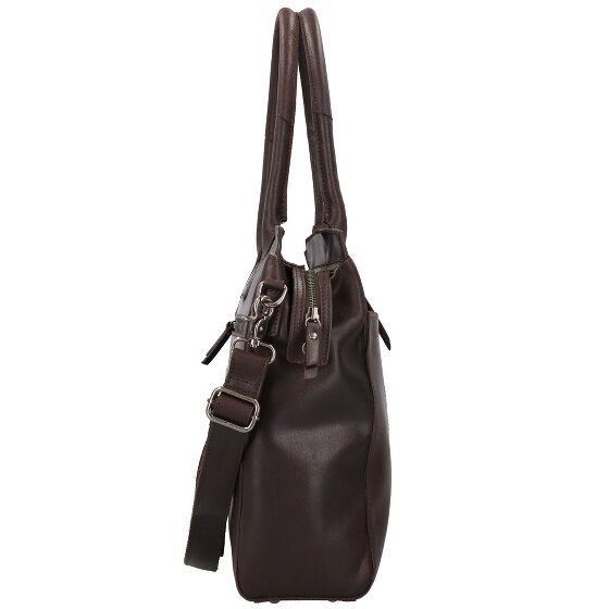 Burkely Vintage Doris Sac à bandoulière en cuir 39 cm Compartiment pour ordinateur portable
