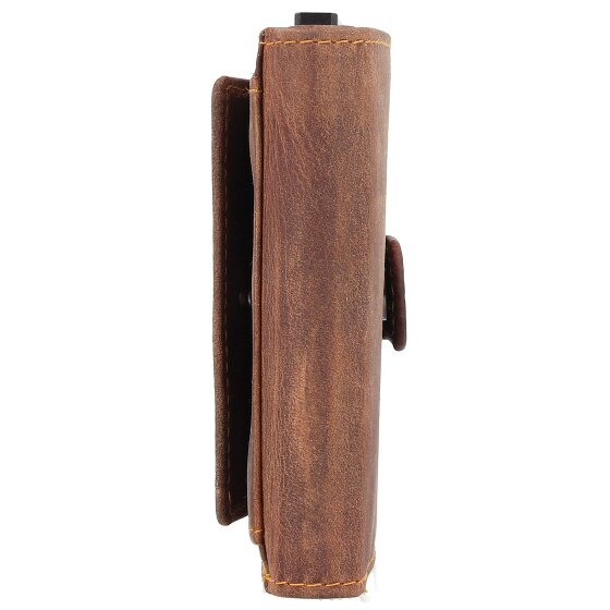Greenburry Vintage Porte-monnaie Protection RFID Cuir véritable 10 cm