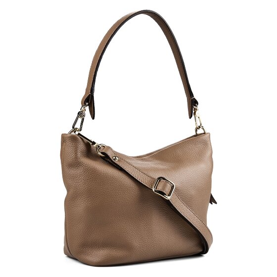 abro Ebony Sac à bandoulière Cuir véritable 30 cm