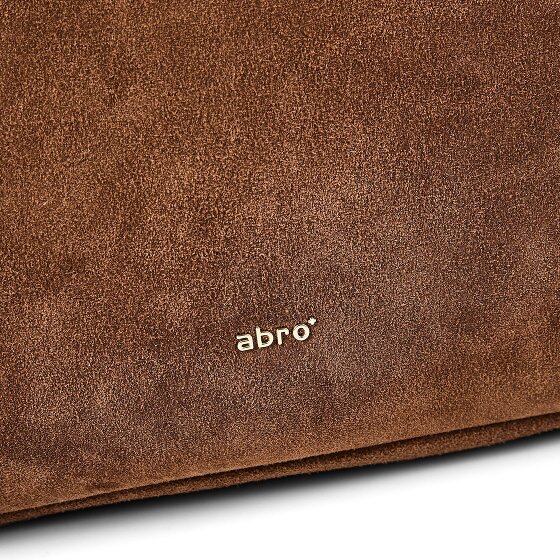 abro Ebony Sac à bandoulière Cuir véritable 39 cm