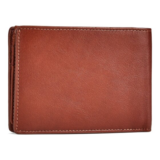 Piquadro Victor Porte-monnaie Protection RFID Cuir véritable 12.5 cm