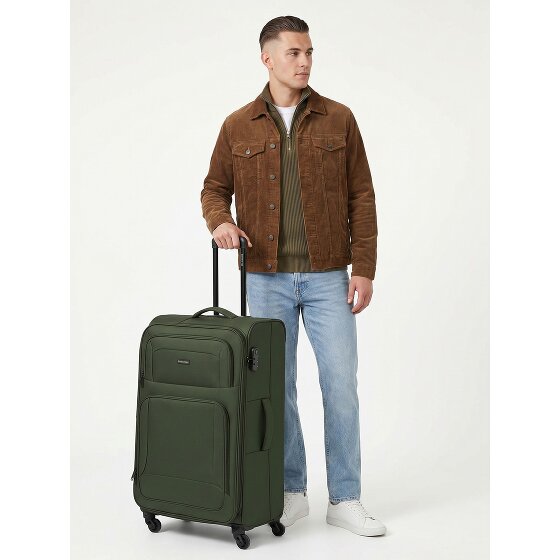 Smartbox Edition 04 4 roues Valise cabine 78 cm avec soufflet d'extension