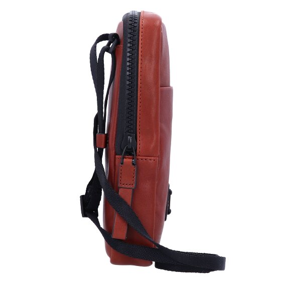 Piquadro Harper Pochette pour téléphone portable Cuir véritable 12 cm