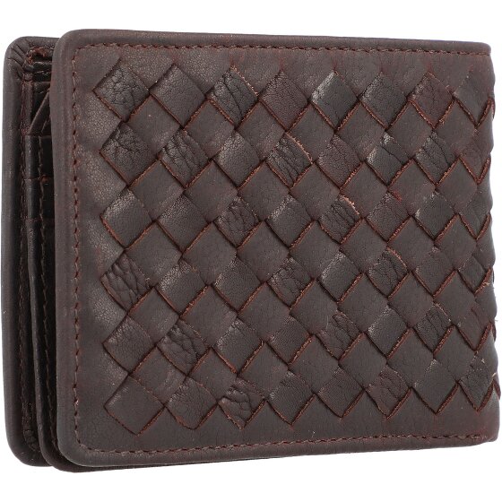 bugatti Porte-monnaie Woven en cuir 11 cm