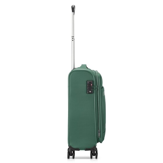 Roncato Jazz 4.0 4 roulettes Trolley de cabine S 55 cm avec soufflet d'extension