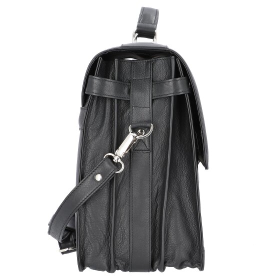 Alassio Porte-documents Monza en cuir, 38 cm, compartiment pour ordinateur portable
