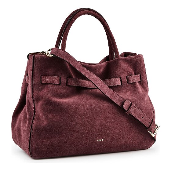 abro Jill Sac à bandoulière Cuir véritable 35 cm
