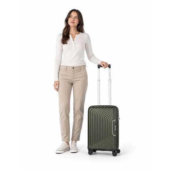 Redolz Essentials 01 4 roues Valise cabine 53 cm avec soufflet d'extension