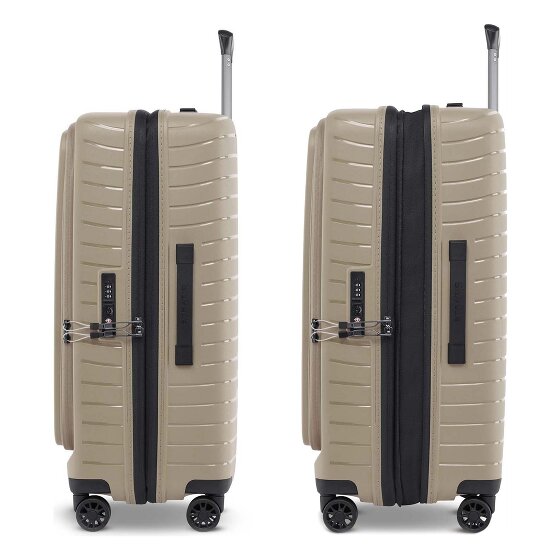 Stratic Novium 4 roues Valise cabine M 65.5 cm avec soufflet d'extension
